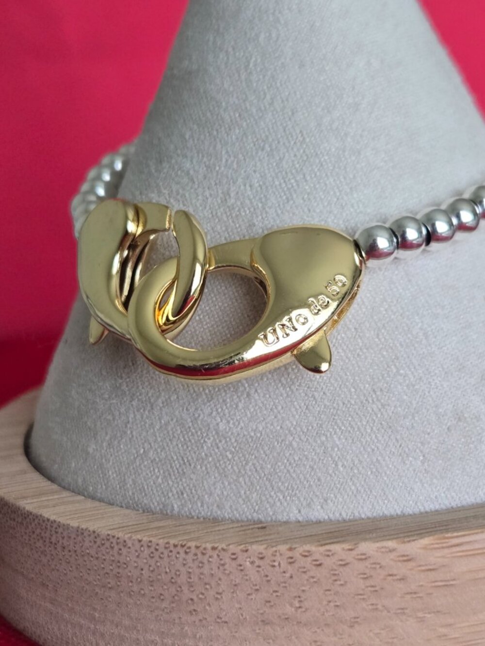 Uno de 50 Bracelet • LIBERTY • Silver/Gold plated • Size M • New model 2026 - Picture 8 of 16